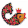 Магнит.Рыбка Набор для вышивки крестом Овен 1447 фото