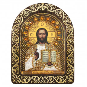 Образ Господа Вседержителя Набір для вишивання ікон у рамці-кіоті Нова Слобода