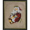 Санта Клаус Набор для вышивания крестом Permin 12-0205