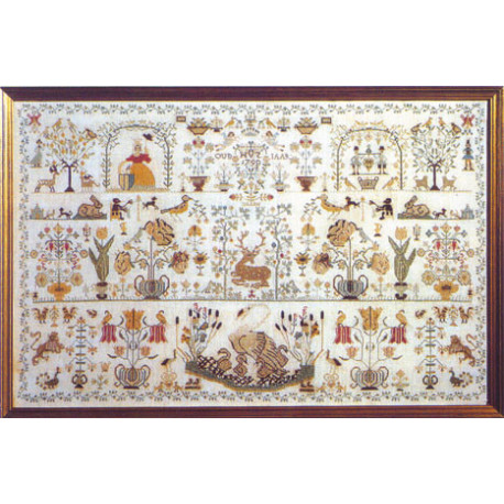 Датська краса Схема для вишивання хрестиком Permin 15108 фото