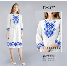Платье под вышивку в стиле этно на домотканом полотне ТМ КОЛЬОРОВА ПЖ-277