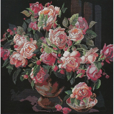 Букет Троянд Набір для вишивання хрестиком Classic Design 4517