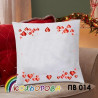 День святого Валентина Набор-подушка (наволочка) для вышивания бисером ТМ КОЛЬОРОВА ПВ-014