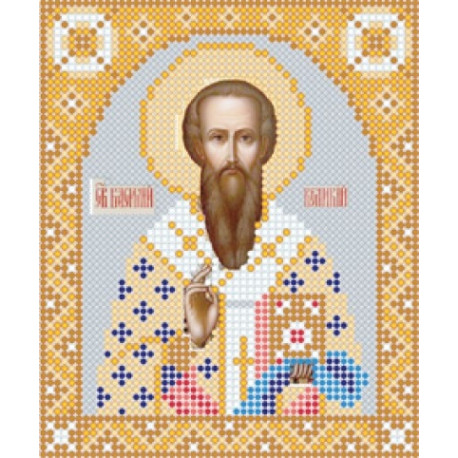 Рисунок на ткани Повитруля Б3 40 Святой Василий Великий фото