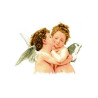 Поцілунок ангела Канва з нанесеним малюнком для вишивання