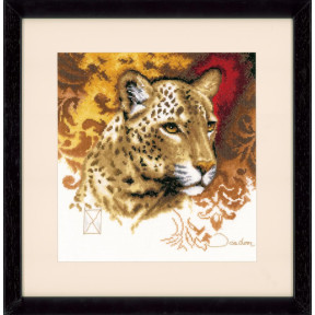 Леопард Набір для вишивання хрестиком LanArte PN-0021225