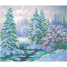 Рисунок на ткани Повитруля Б5 13 Зимний лес фото