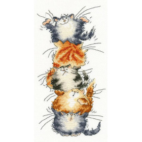 Кішки Набір для вишивання хрестиком Bothy Threads XMS27