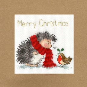 Рождественские пожелания Набор-открытка для вышивания крестом Bothy Threads XMAS32