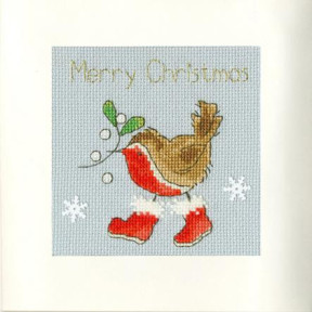 Шаг в Рождество Набор-открытка для вышивания крестом Bothy Threads XMAS31