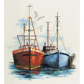 Прибрежная Британия - Фиш Куэй Набор для вышивания крестом Bothy Threads DWSEA03