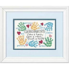Grandparets Touch a Heart Набір для вишивання Dimensions 65011