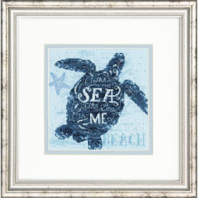 Sea Turtle Набор для вышивания крестом Dimensions 70-65220