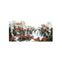 Яркий водопад Канва с нанесенным рисунком для вышивки крестом Світ можливостей 1001СМД