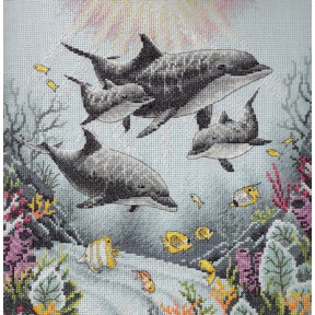 Набор для вышивания Dimensions 35186 Dolphin Morning
