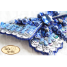 Набор для вышивания бисером Tela Artis Синяя бабочка Б-209 фото