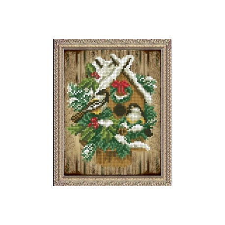 Набор для вышивания крестом КиТ 40915 Волшебство рождества фото