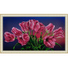 Набор для вышивания Картины Бисером Р-158 Букет тюльпанов фото