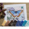 Блакитний метелик Схема для вишивки бісером Повітруля Т4 11 фото