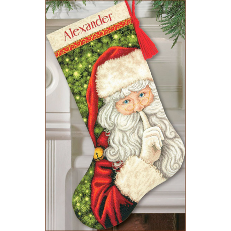 Набір для вишивання Dimensions 70-08938 Secret Santa Stocking