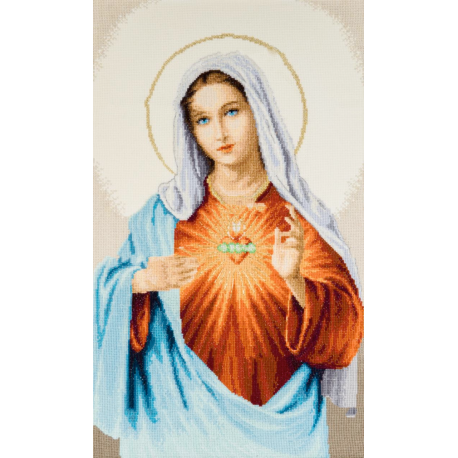 Дева Мария Набор для вышивания крестом Чарівна Мить М-462