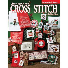 Autumn 2017 Журнал со схемами для вышивки крестом Stoney Creek AUT17