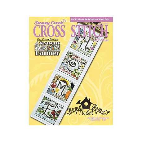 Spring 2018 Журнал зі схемами для вишивання хрестиком SPR18