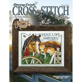 Winter 2021 Журнал со схемами для вышивки крестом Stoney Creek WIN21