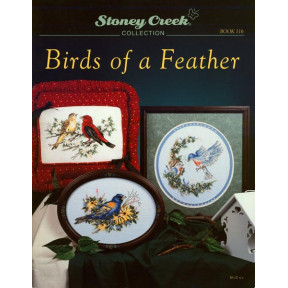 Birds of a Feather Буклет зі схемами для вишивання хрестиком Stoney Creek BK116