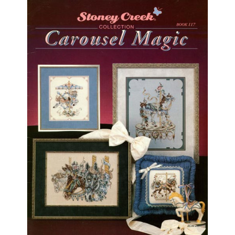 Carousel Magic Буклет зі схемами для вишивання хрестиком Stoney
