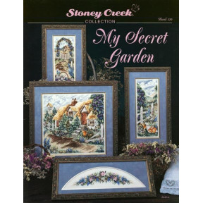 My Secret Garden Буклет зі схемами для вишивання хрестиком Stoney Creek BK129
