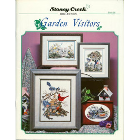 Garden Visitors Буклет со схемами для вышивки крестом Stoney Creek BK156