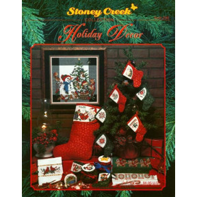 Holiday Decor Буклет со схемами для вышивки крестом Stoney Creek BK206