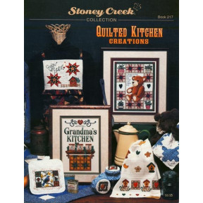 Quilted Kitchen Creations Буклет зі схемами для вишивання хрестиком Stoney Creek BK217