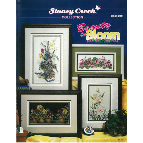 Beauty in Bloom Буклет со схемами для вышивки крестом Stoney Creek BK240