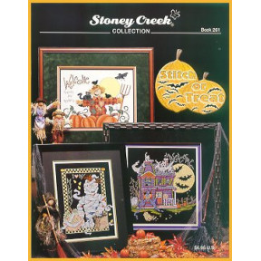 Stitch Or Treat Буклет со схемами для вышивки крестом Stoney Creek BK261