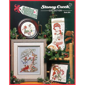 Holiday Stitches Home Буклет зі схемами для вишивання хрестиком Stoney Creek BK264