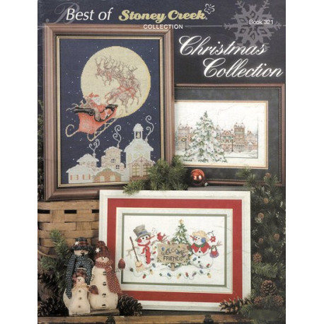 Best of Stoney Creek Christmas Collection Буклет со схемами для вышивки крестом Stoney Creek BK321