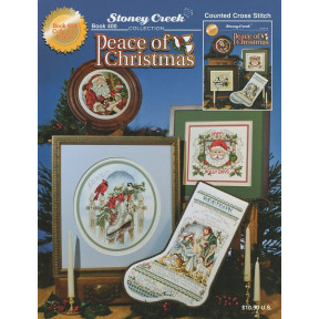 Peace of Christmas Буклет со схемами для вышивки крестом Stoney Creek BK400
