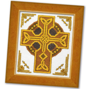 Кельтский крест Набор для вышивки крестом Повитруля Р8-002