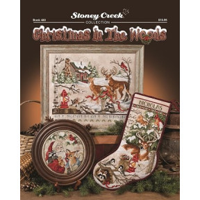 Christmas in the Woods Буклет зі схемами для вишивання хрестиком Stoney Creek BK480