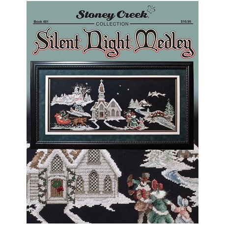 Silent Night Medley Буклет со схемами для вышивки крестом Stoney Creek BK481
