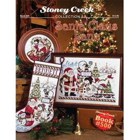 Santa Claus Lane Буклет зі схемами для вишивання хрестиком Stoney Creek BK500