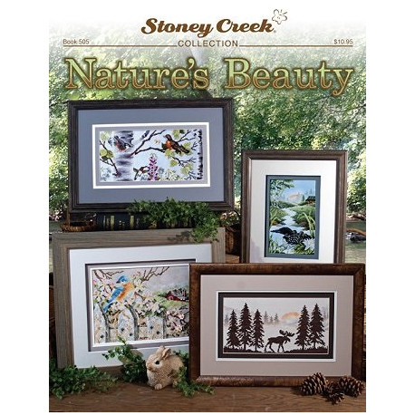 Nature's Beauty Буклет зі схемами для вишивання хрестиком Stoney Creek BK505