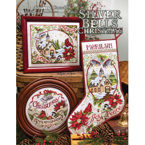 Silver Bells Christmas Буклет со схемами для вышивки крестом Stoney Creek BK531
