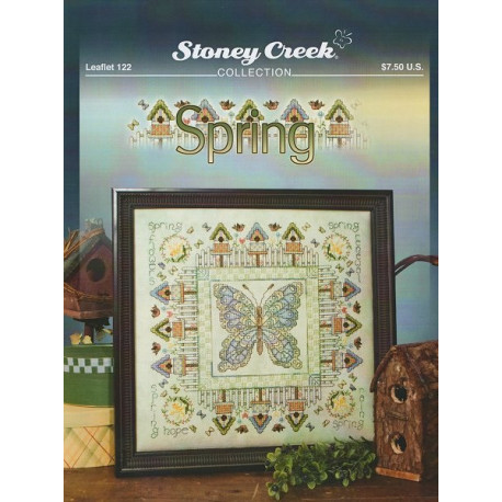 Spring Схема для вышивки крестом Stoney Creek LFT122