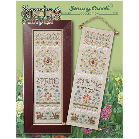 Spring Sampler Схема для вышивки крестом Stoney Creek LFT530