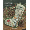 Woodland Christmas Stocking Схема для вышивки крестом Stoney Creek LFT031