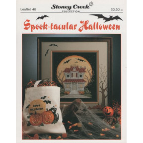 Spook-tacular Halloween Схема для вишивання хрестиком Stoney Creek LFT048