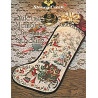 Yuletide Memories Christmas Stocking Схема для вышивки крестом Stoney Creek LFT081